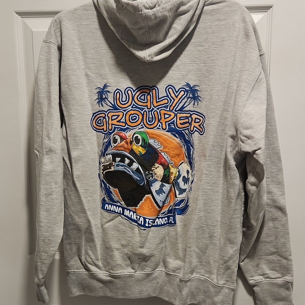 Gray Unisex Hoodie - Picture 5 of 6